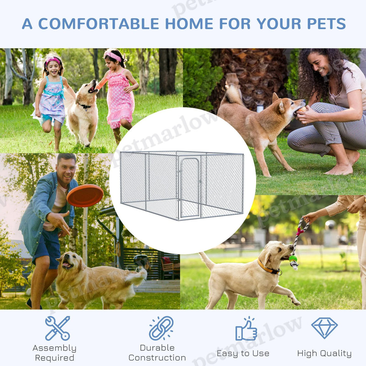 Outdoor Dog Playpen for Small and Medium Dogs – view 3