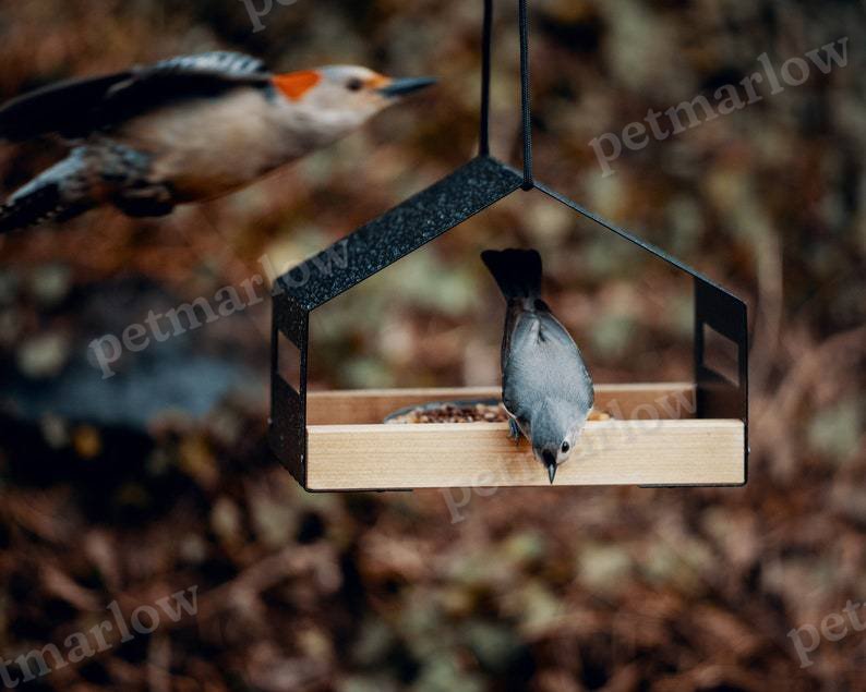 Outdoor Gardening Garden Decoration Hanging Bird Feeder – view 3