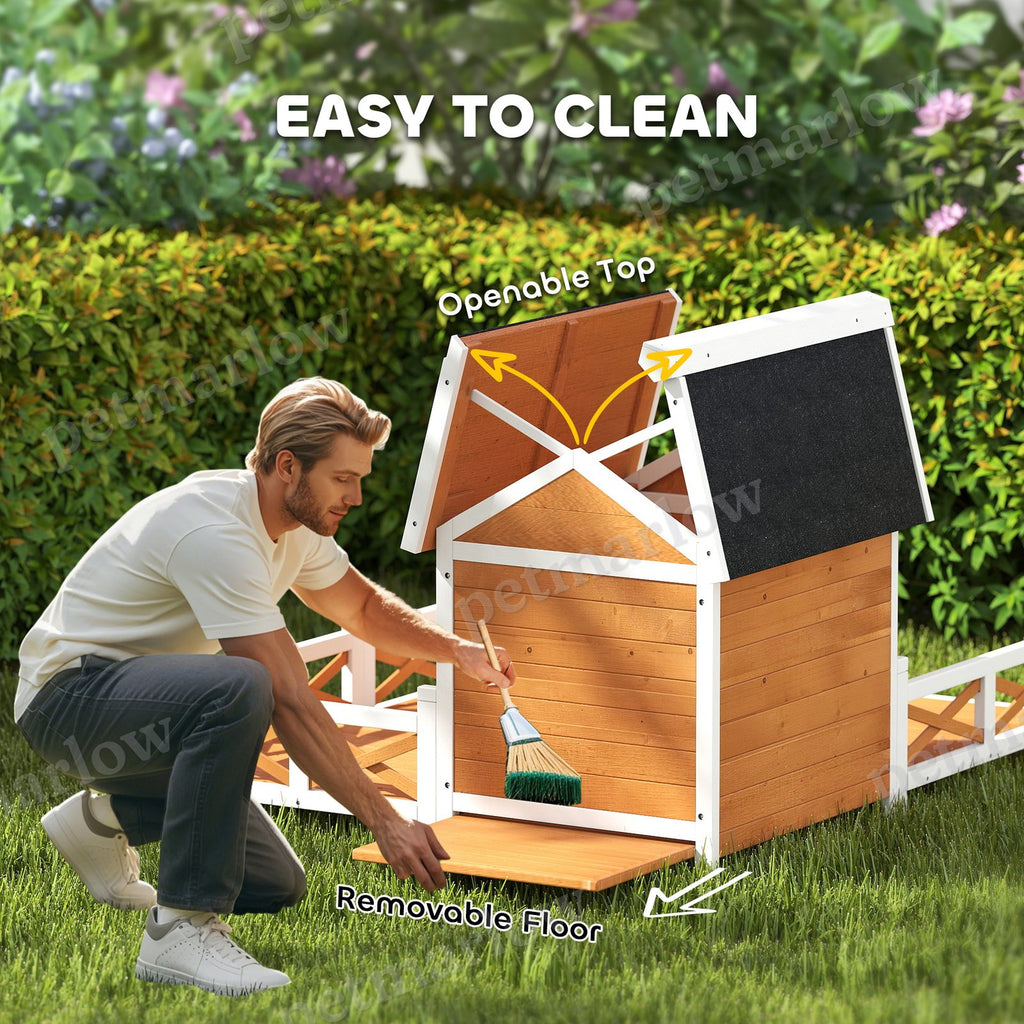 Outdoor Wooden Dog House – view 4