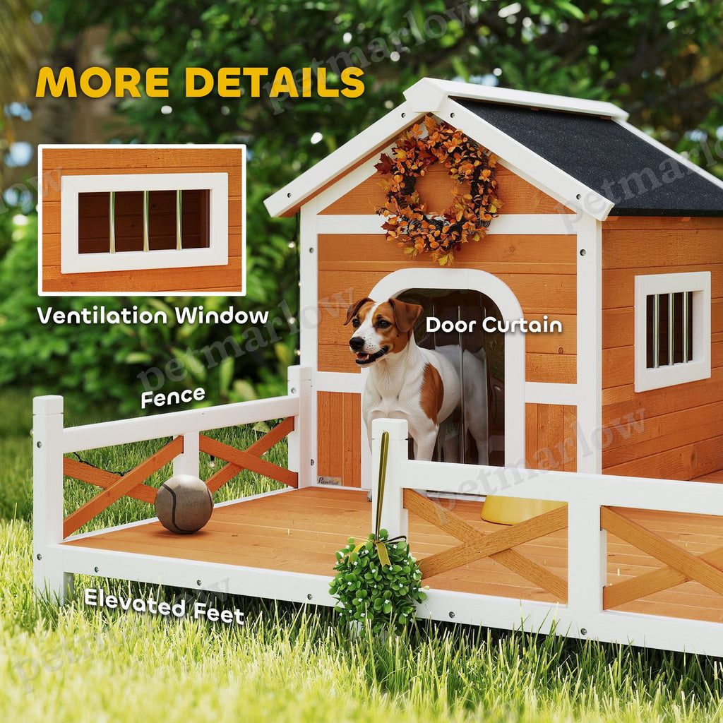 Outdoor Wooden Dog House – view 5