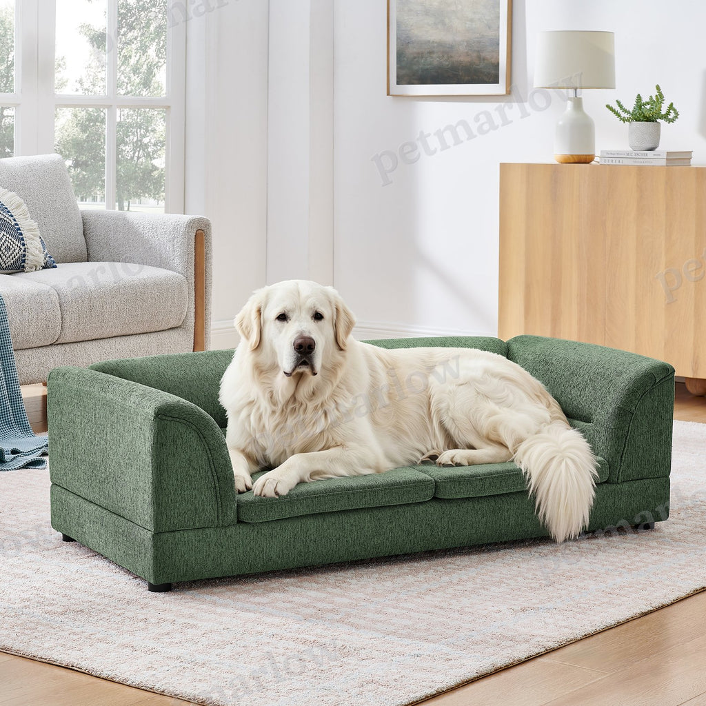 Oversized Pet Sofa with Curved Armrest for Large Dogs – view 3
