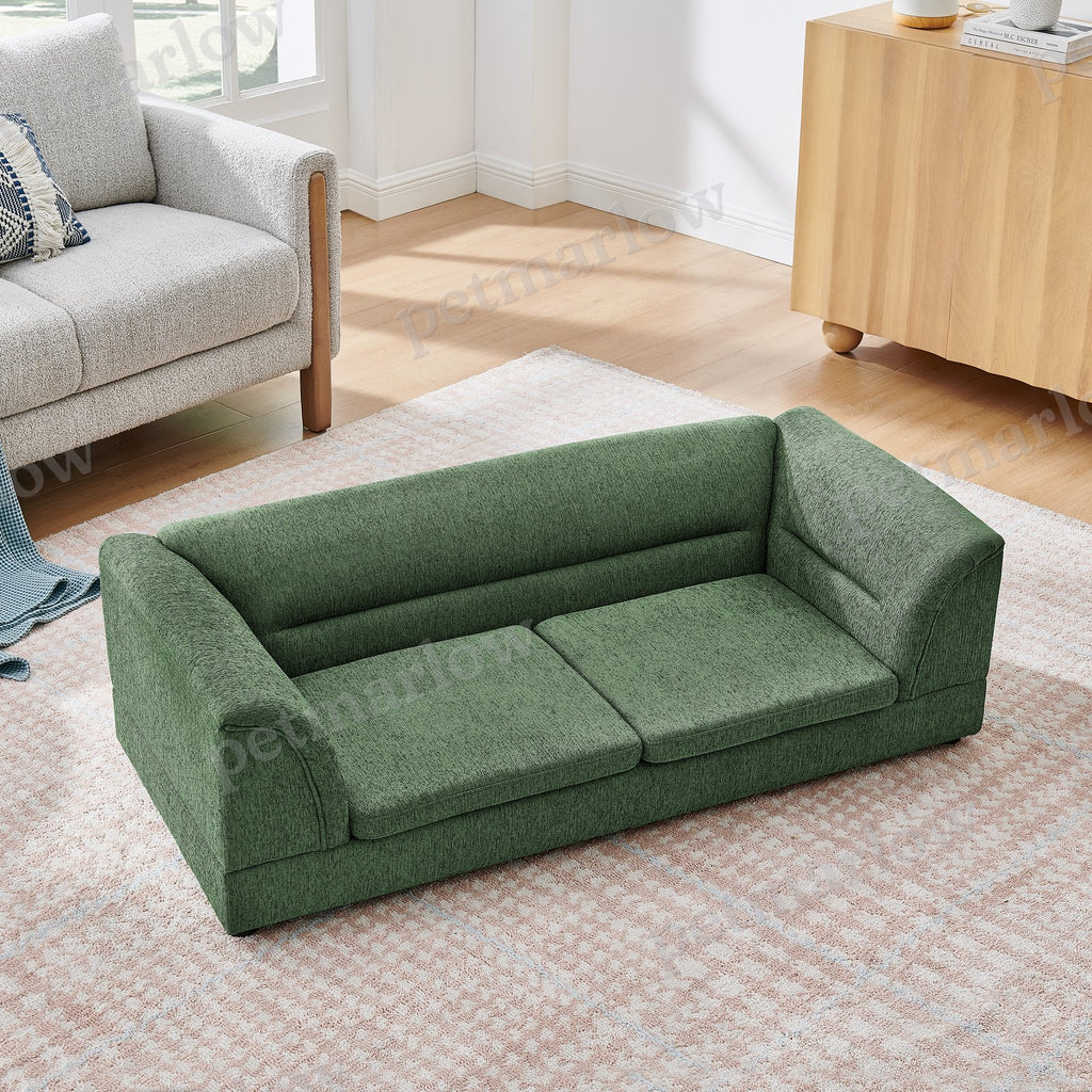 Oversized Pet Sofa with Curved Armrest for Large Dogs – view 6