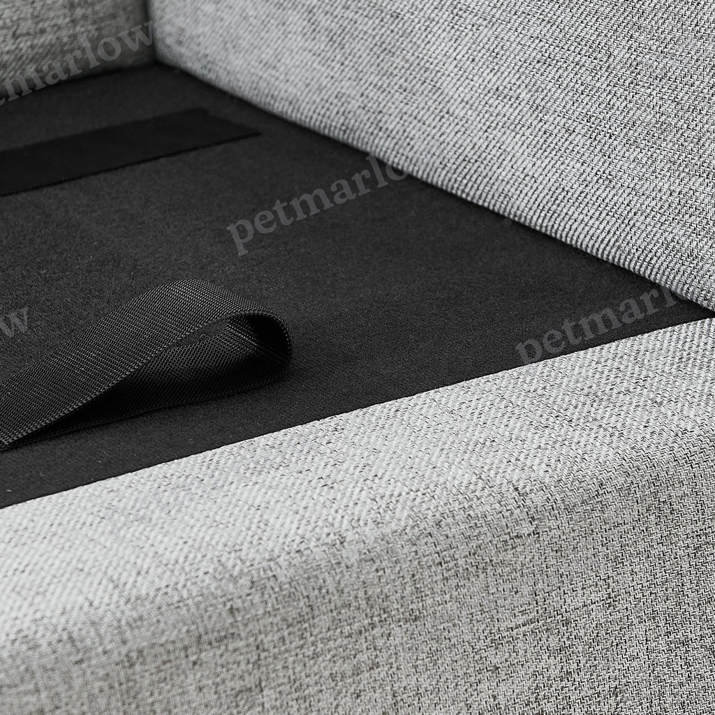 Oversized Pet Sofa with Curved Armrests for Comfort – view 5