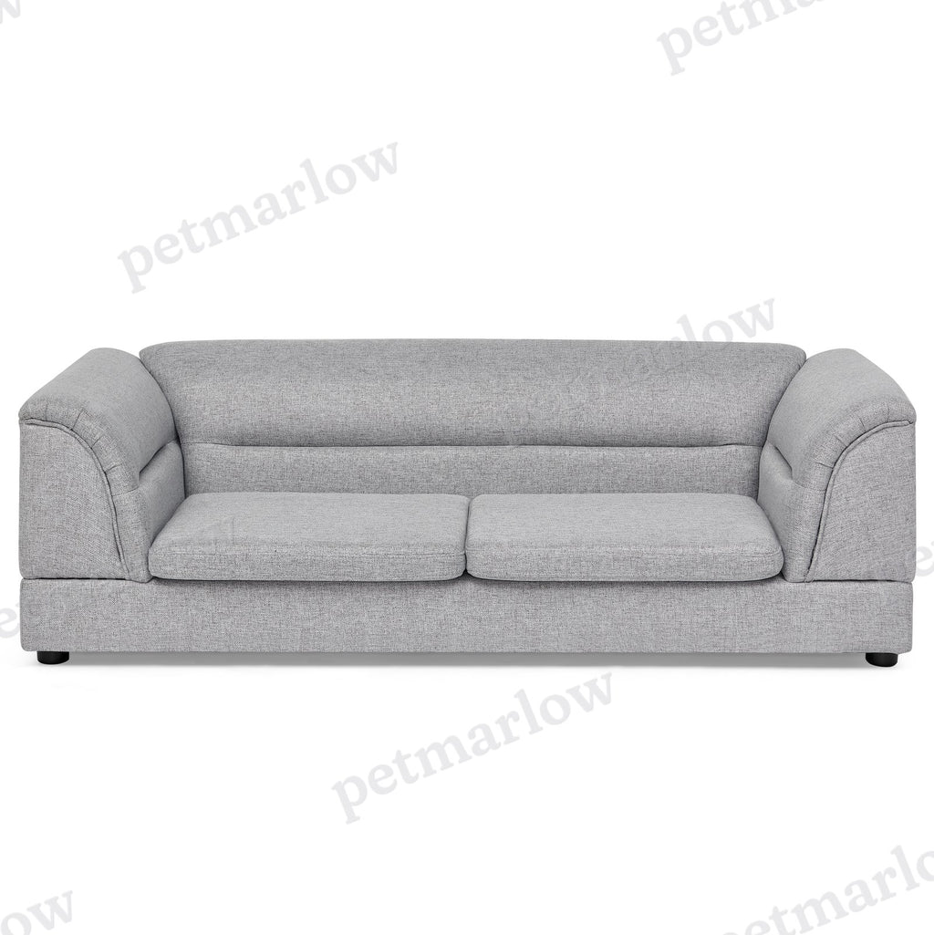 Oversized Pet Sofa with Curved Armrests for Comfort – view 6