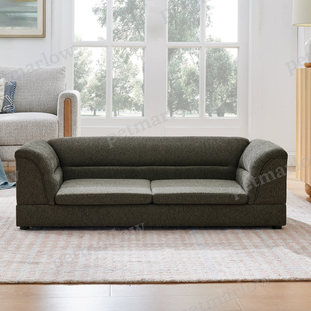 Oversized Pet Sofa with Curved Armrests for Large Dogs – view 4