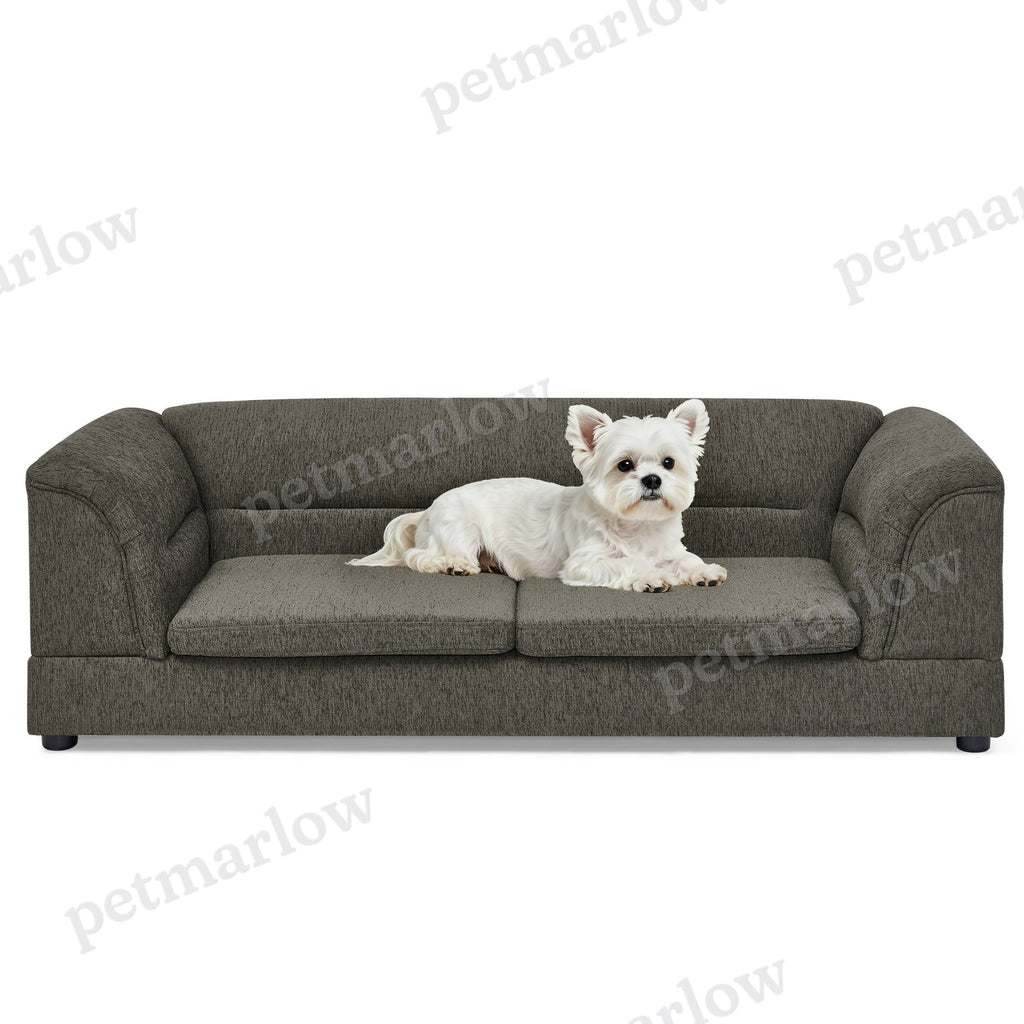Oversized Pet Sofa with Curved Armrests for Large Dogs – view 5