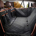 Oxford Cloth Car Pet Mat Car Rear Seat Anti-dirty – Orange Edge / 147X137cm