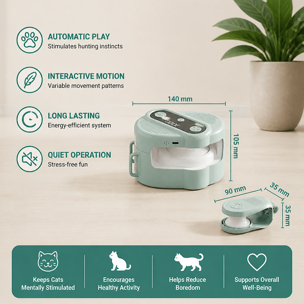 Automatic Cat Chasing Track Toy – view 8