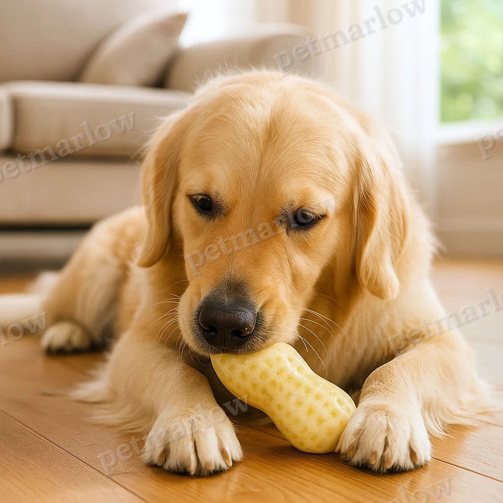 Peanut-Shaped Chew Toy for Dogs, Durable – view 2