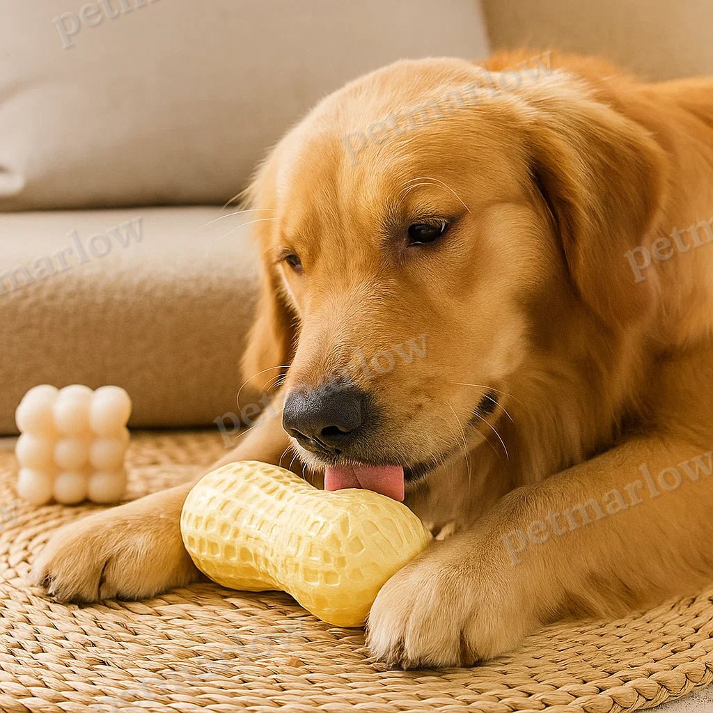 Peanut-Shaped Chew Toy for Dogs, Durable – view 4