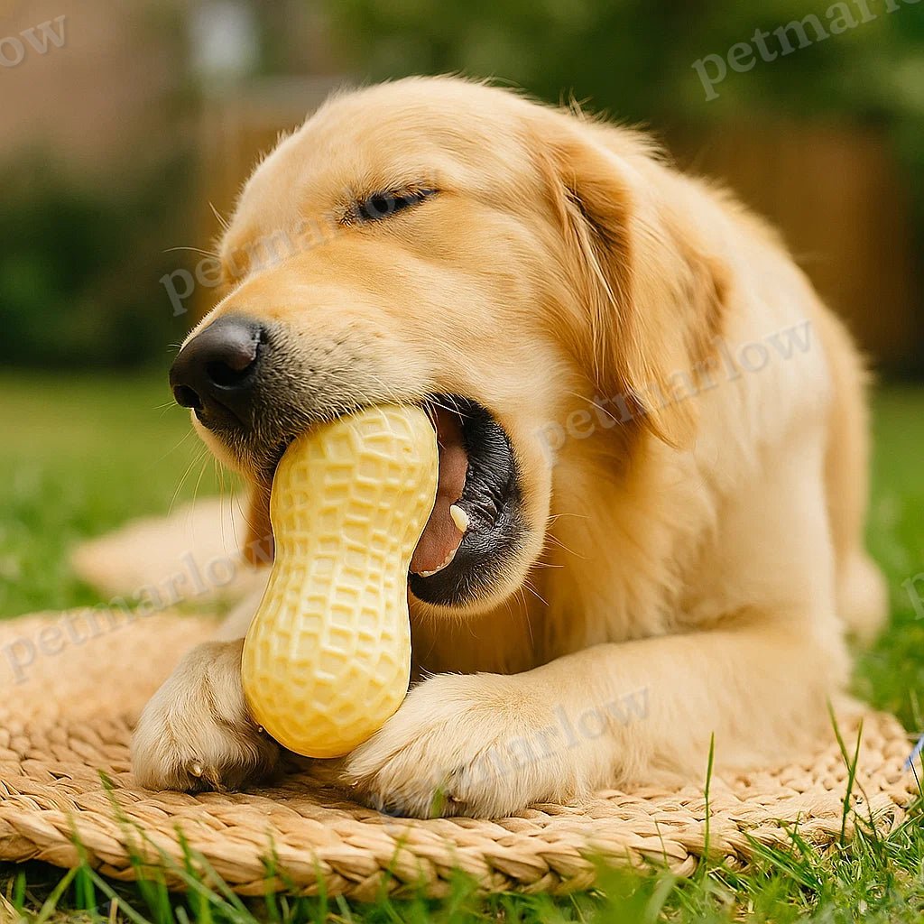 Peanut-Shaped Chew Toy for Dogs, Durable – view 5
