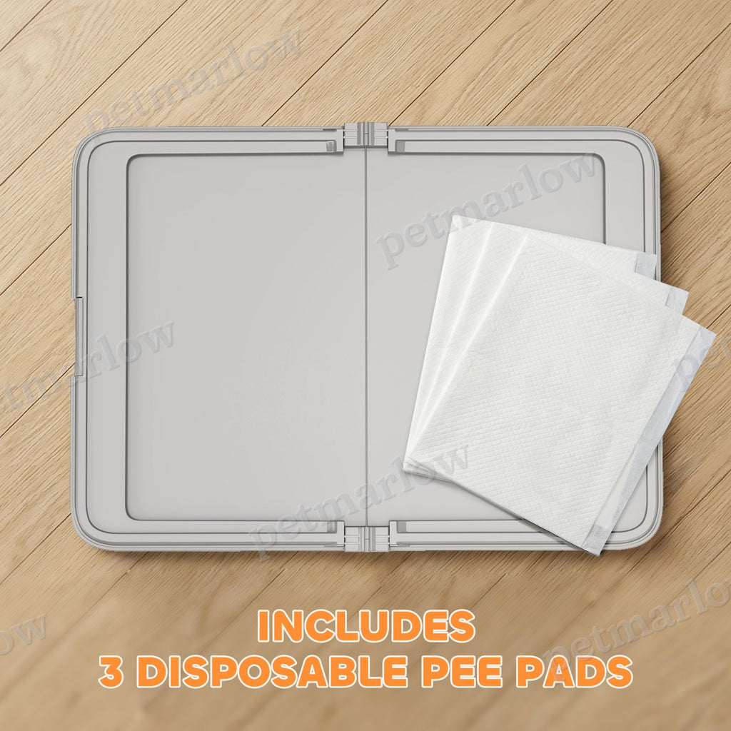 Foldable Dog Litter Box with 3 Disposable Pads – view 5