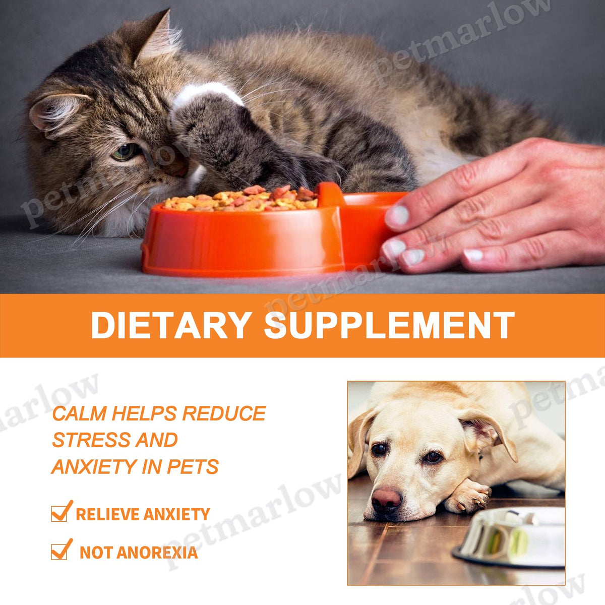 Pet Calming Hemp Oil for Dogs and Cats, 30ml Natural Supplement – view 6