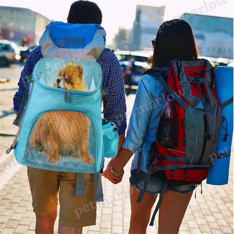 Pet Carrier Backpack with Mesh Design - Comfortable Travel Bag for Cats and Small Dogs – view 5