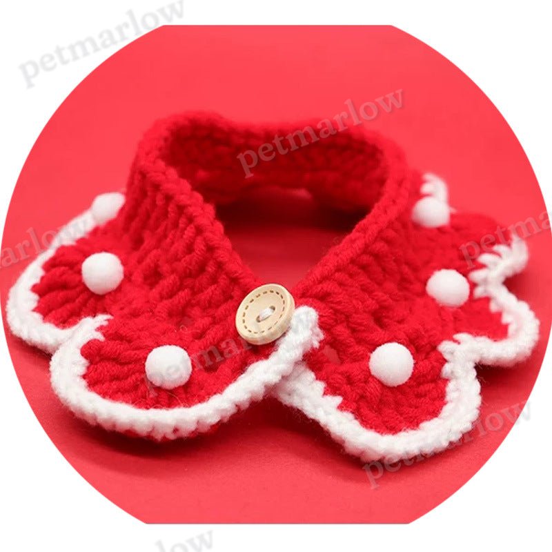 Pet Cats, Dogs, Rabbits, Knitted Collars, Christmas Ornaments, Saliva Towels – view 5