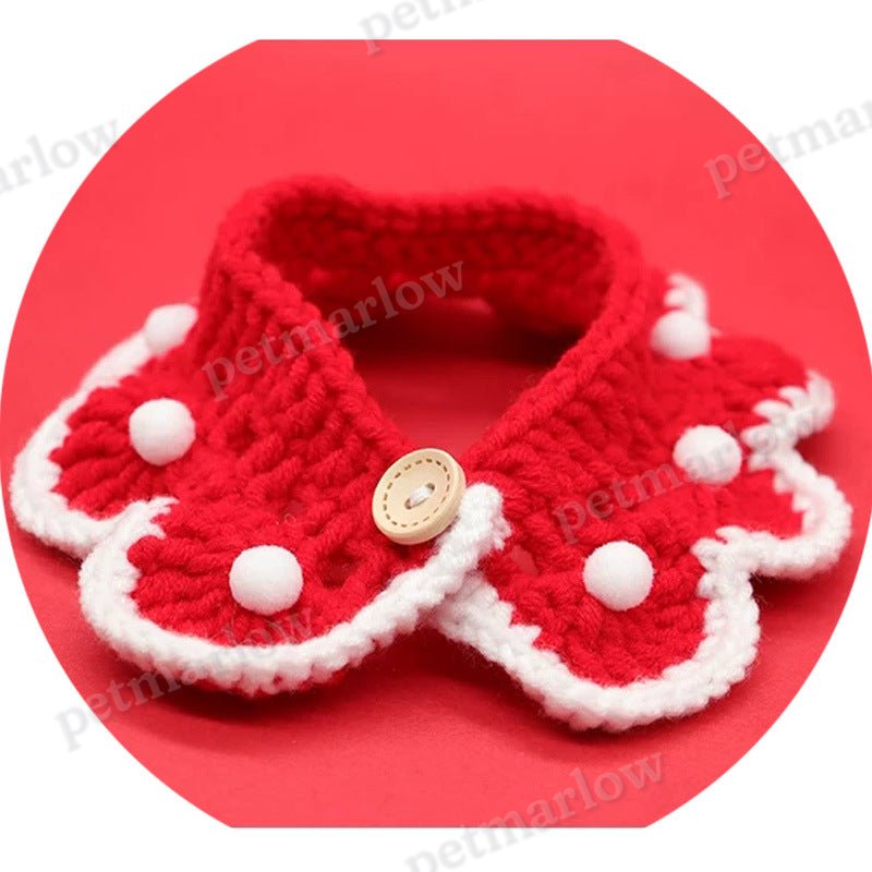 Pet Cats, Dogs, Rabbits, Knitted Collars, Christmas Ornaments, Saliva Towels – view 6