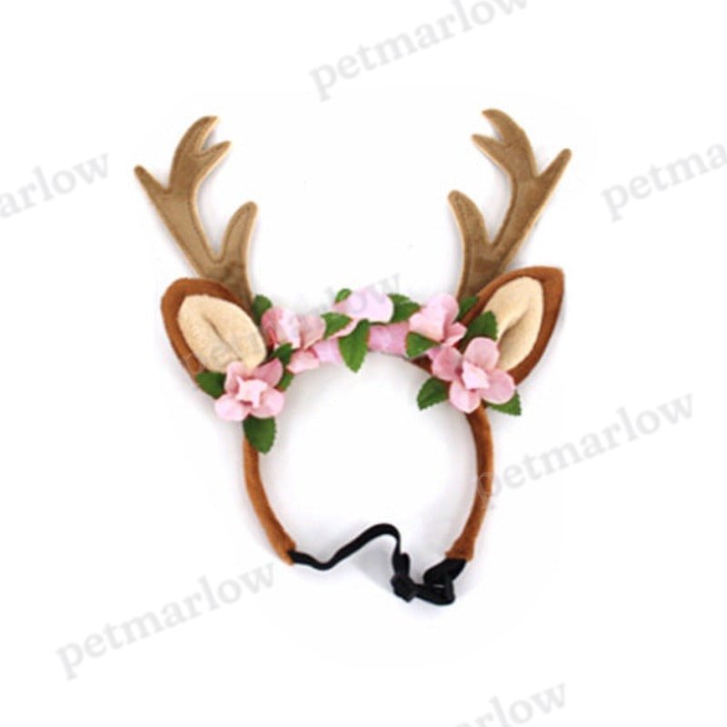 Pet Christmas Cute Elk Headband Christmas Pet Accessories Dog Hairpin Cat Accessories – view 6