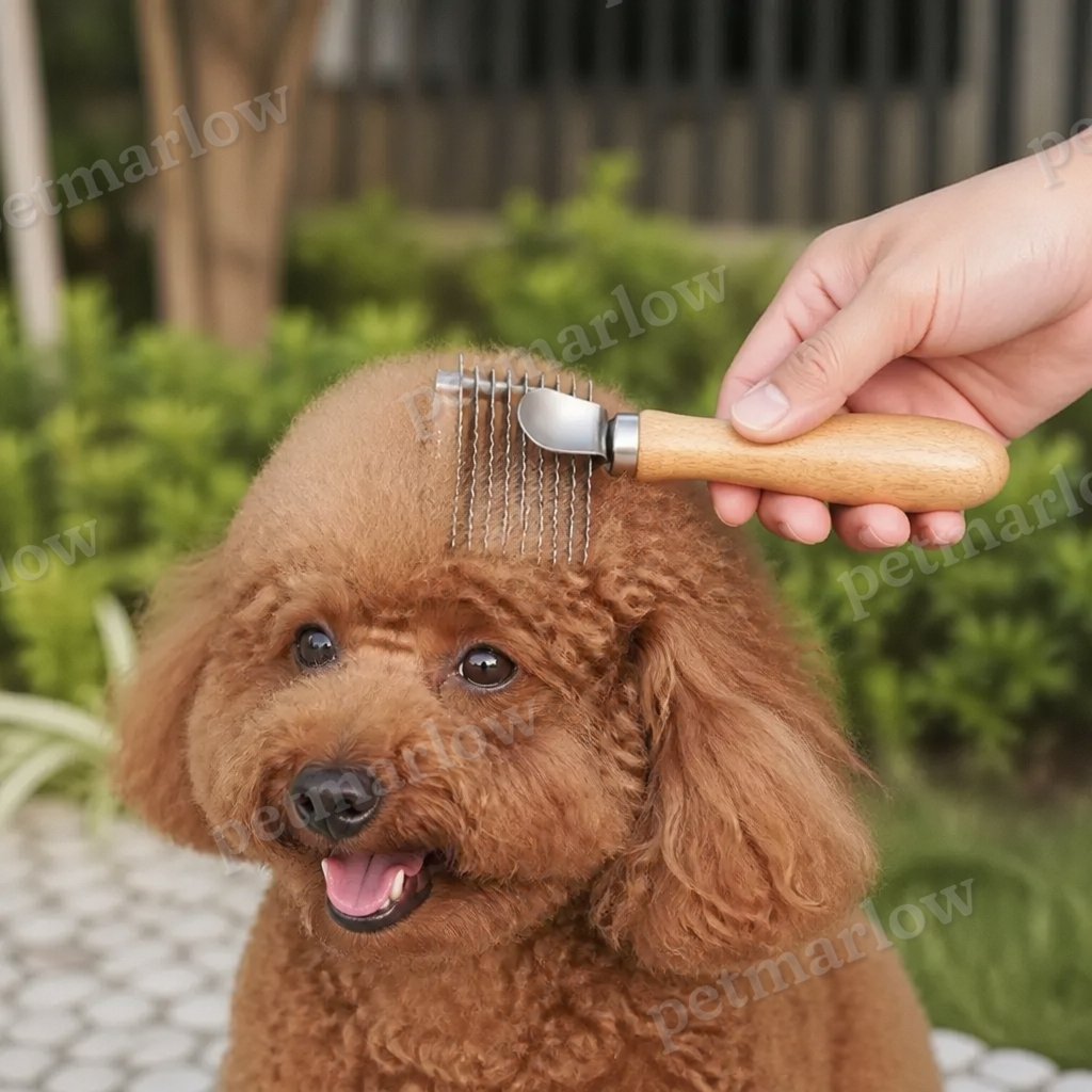 Pet Dematting Comb – Undercoat & Knot Remover – view 2