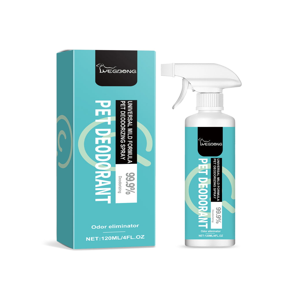 Pet Deodorant Spray for Dogs & Cats, Instant Odor Eliminator – 1box