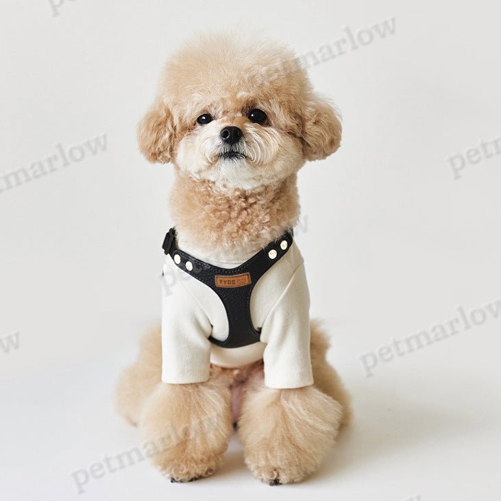 Pet Dog Leash TeddyBichon Outdoor Chest Harness And Leash – view 6