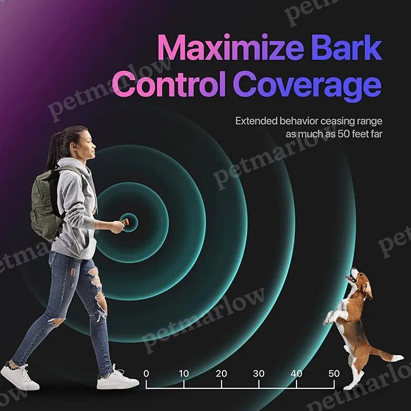 Pet Dog Repeller Ultrasonic Training Device Rechargeable Anti Bark – view 6