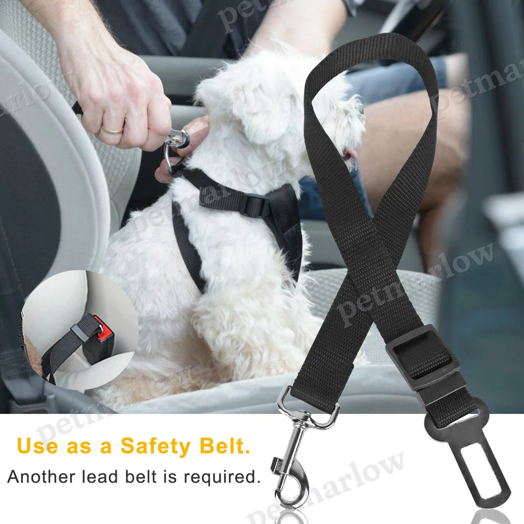 Pet Dog Seat Belt Leash for Safe Travel – view 6