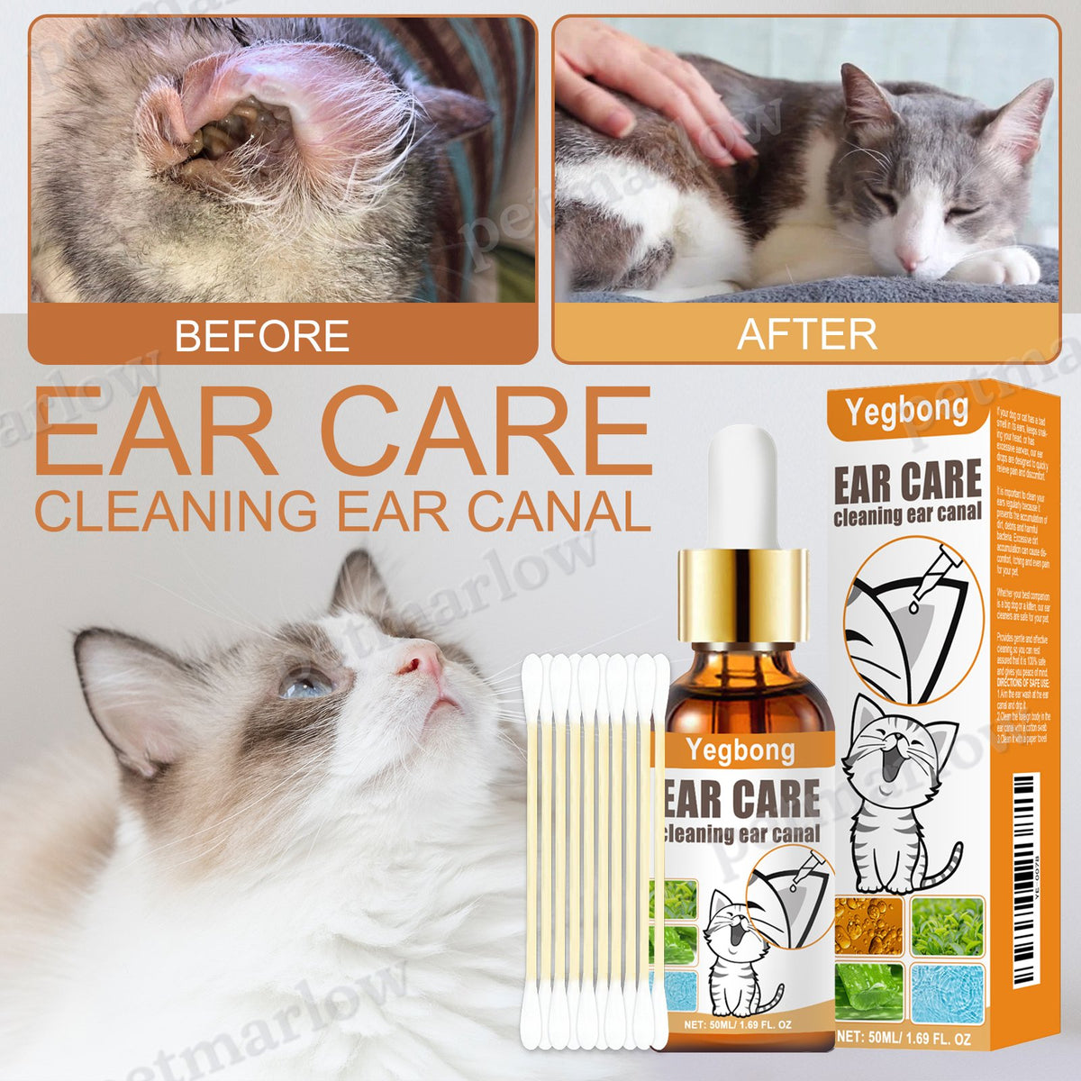 Pet Ear Cleaner Drops – view 2
