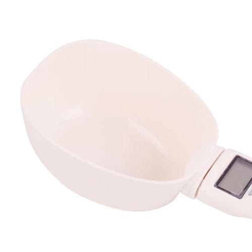 Pet Food Measuring Spoon – White