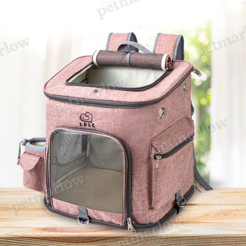 Pet Go Out Backpack Foldable Cat Dog Luggage Travel Bag Detachable Cat Backpacks – view 5