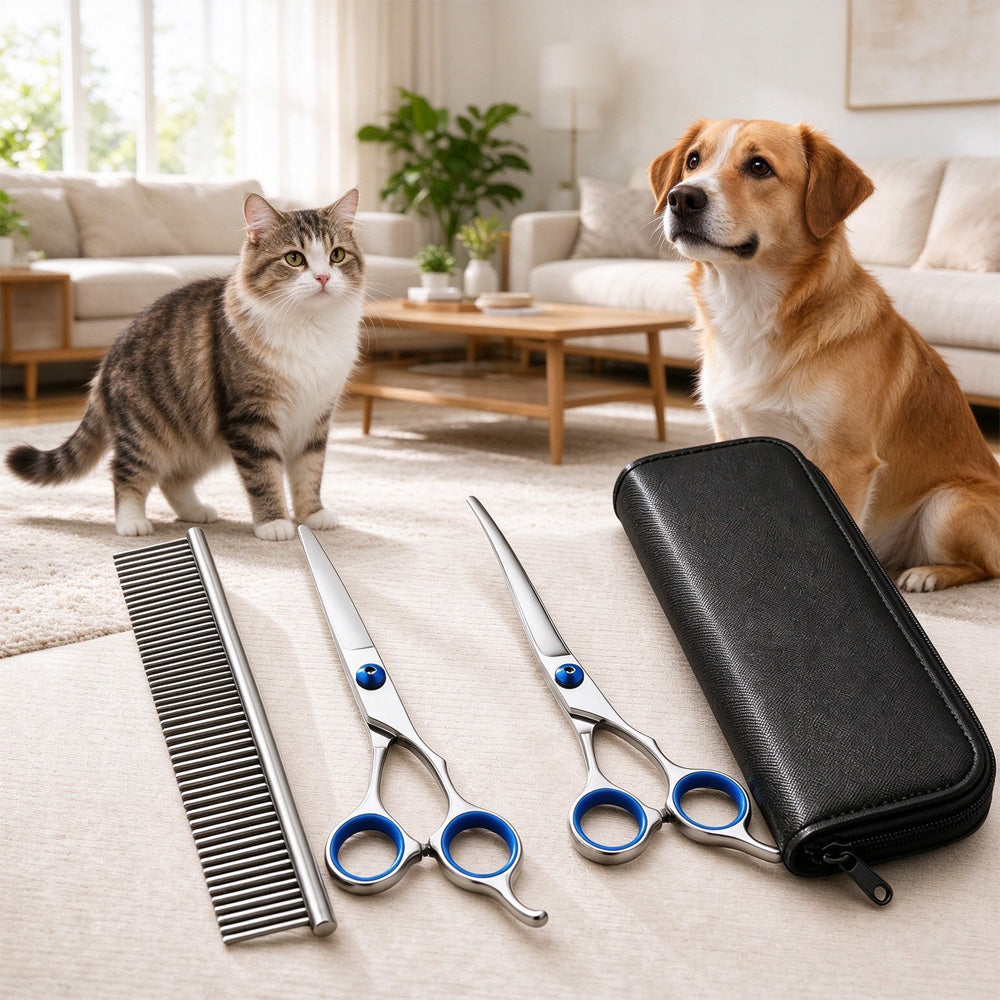 Pet Grooming Scissors Kit