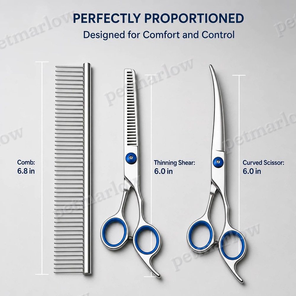 Pet Grooming Scissors Kit – view 5