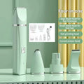 Pet Grooming Tools Cordless Rechargeable Electric Dog Paw Trimmer – Style1-4in1 Green