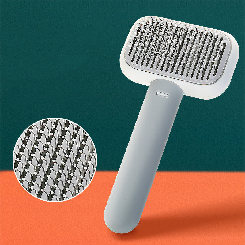 Pet Hair Brush Comb for Dogs and Cats – Grey / 1PCS