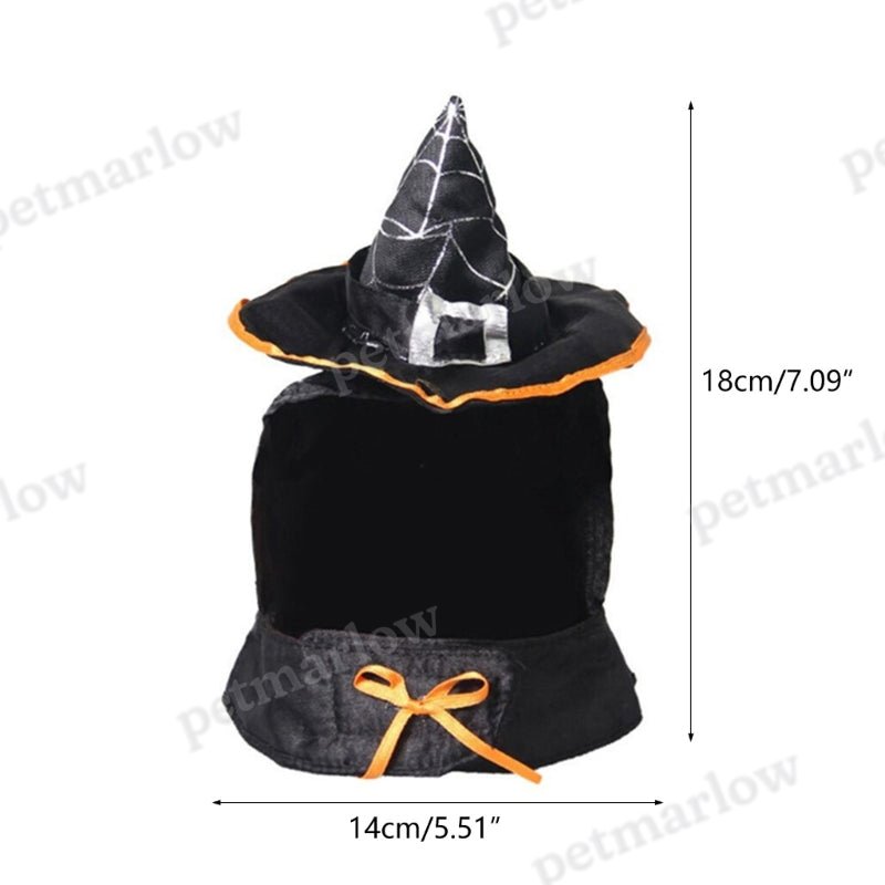 Pet Halloween Dress up Hat Cosplay Witch Hat – view 3