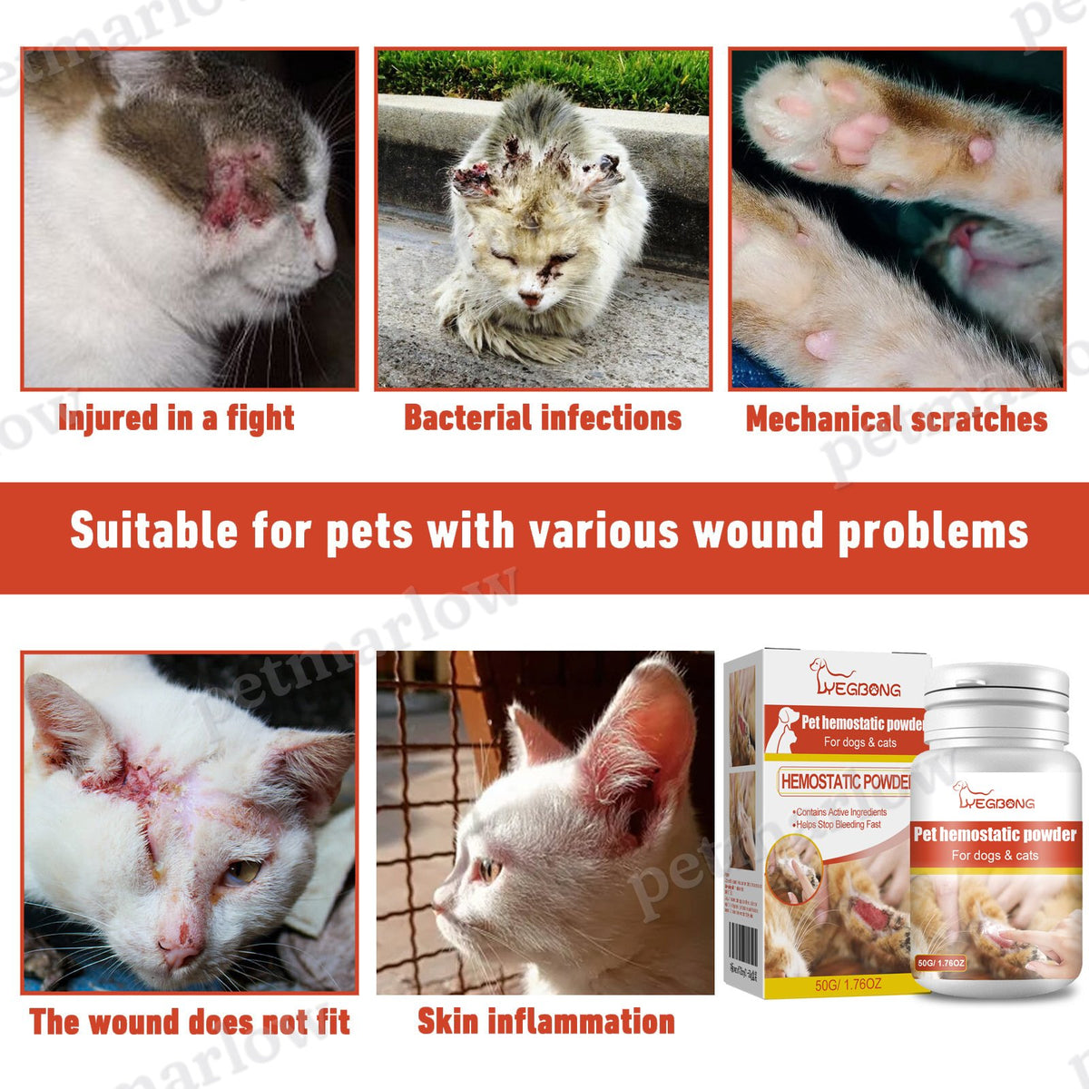 Pet Hemostatic Powder for Fast Bleeding Control – view 4