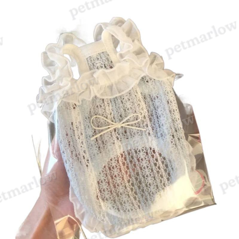 Pet Hollowed-out Lace Vest Summer Thin Style For Dogs – view 5