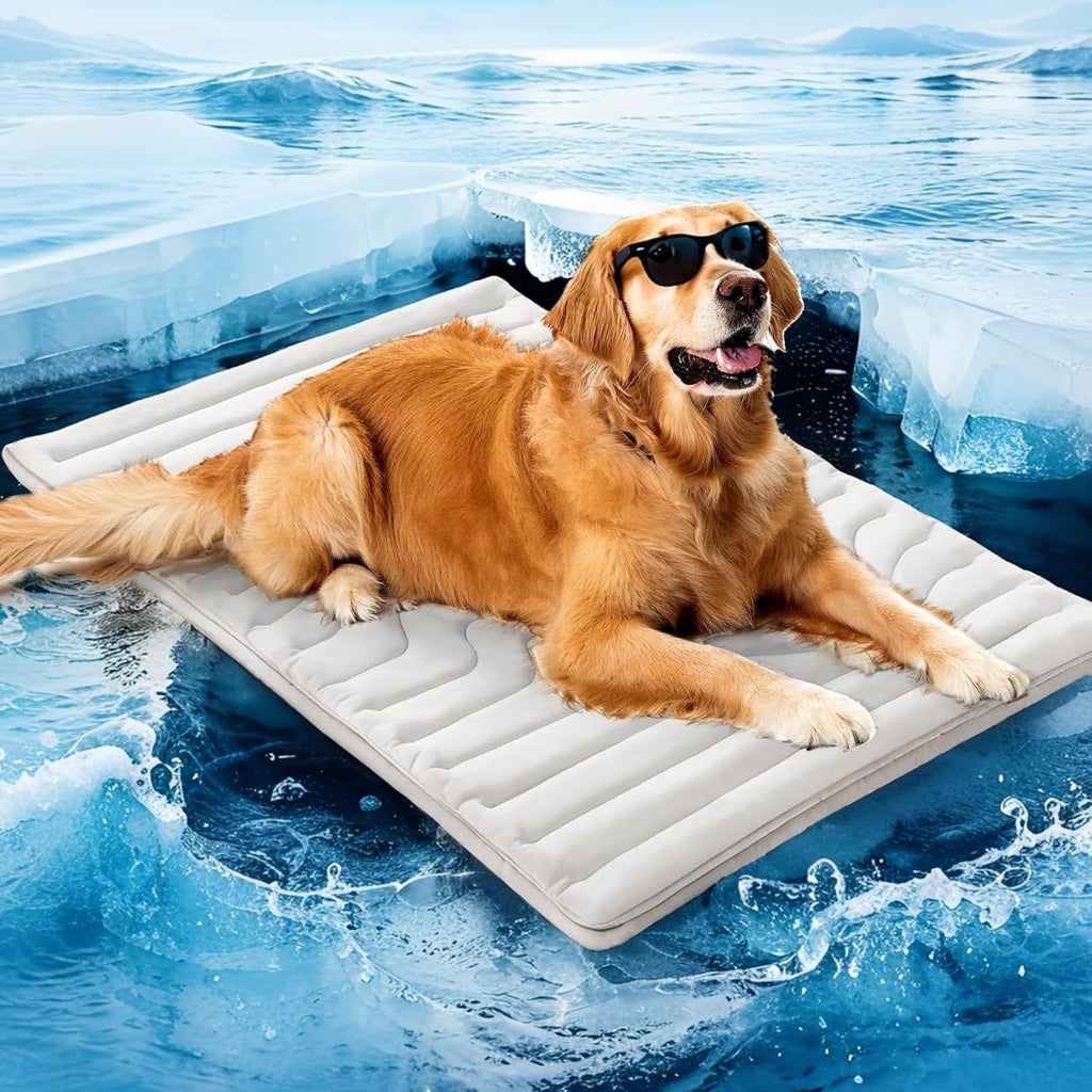 Pet Ice Mat Summer Heatstroke Prevention And Cooling – Gray XLD1 / S