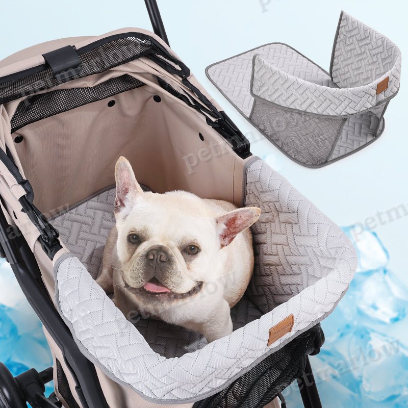 Pet Mat Soft & Washable Cooling Summer Mat For Pet Stroller – view 2