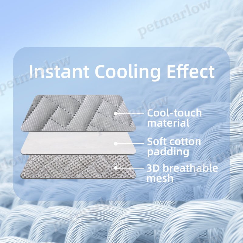 Pet Mat Soft & Washable Cooling Summer Mat For Pet Stroller – view 4