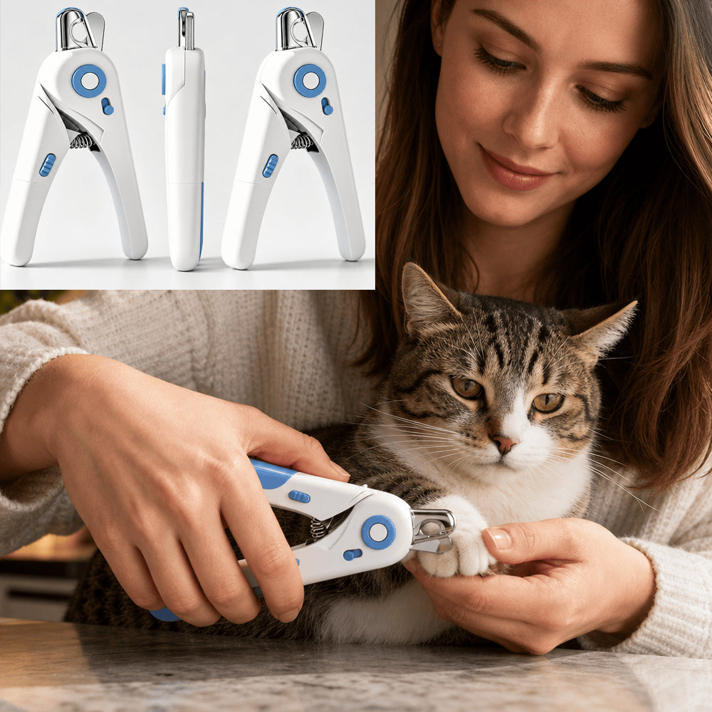 Pet Nail Clippers for Cats and Dogs with Safety Guard