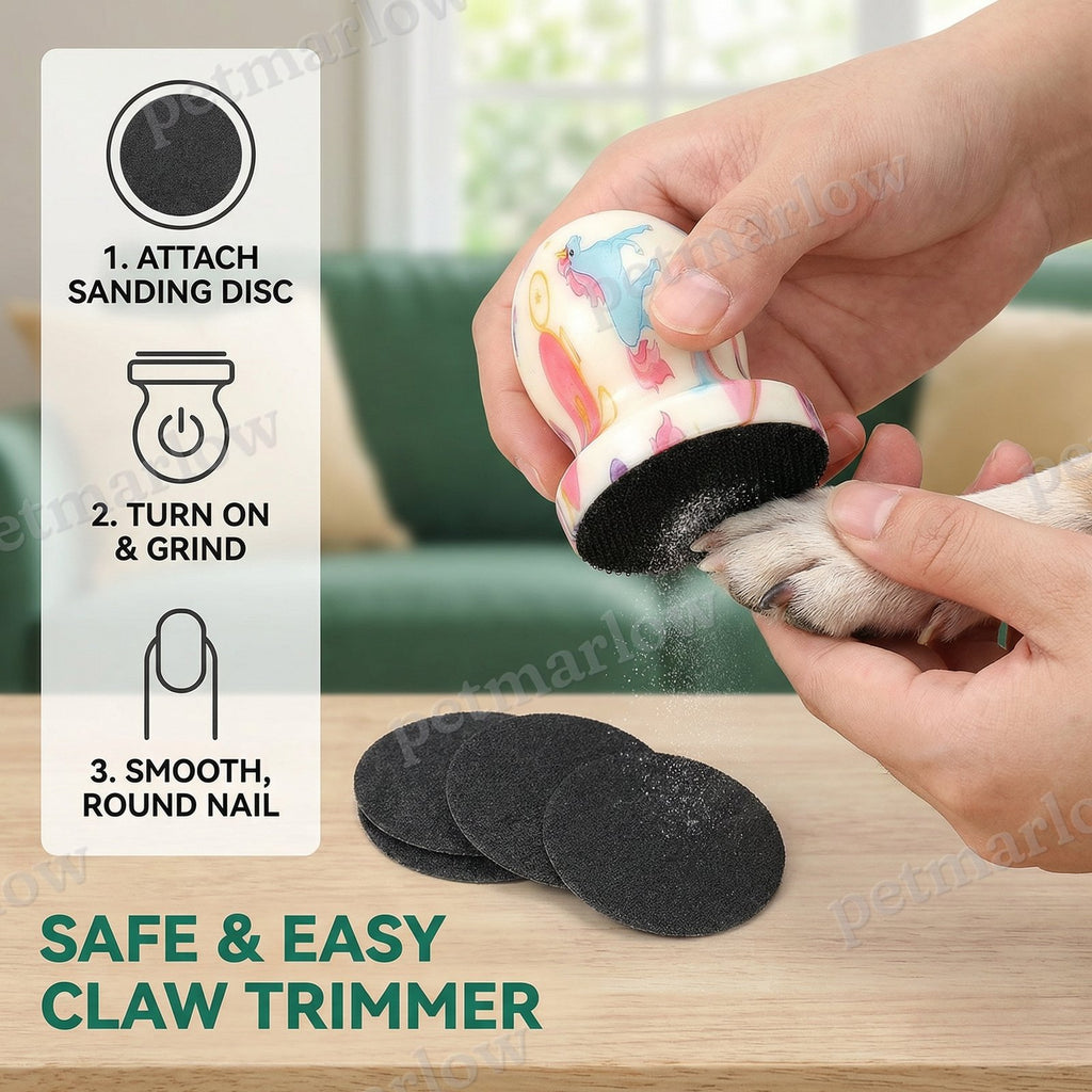 Pet Nail Grinder for Dogs & Cats – Safe & Easy Claw Trimmer – view 5