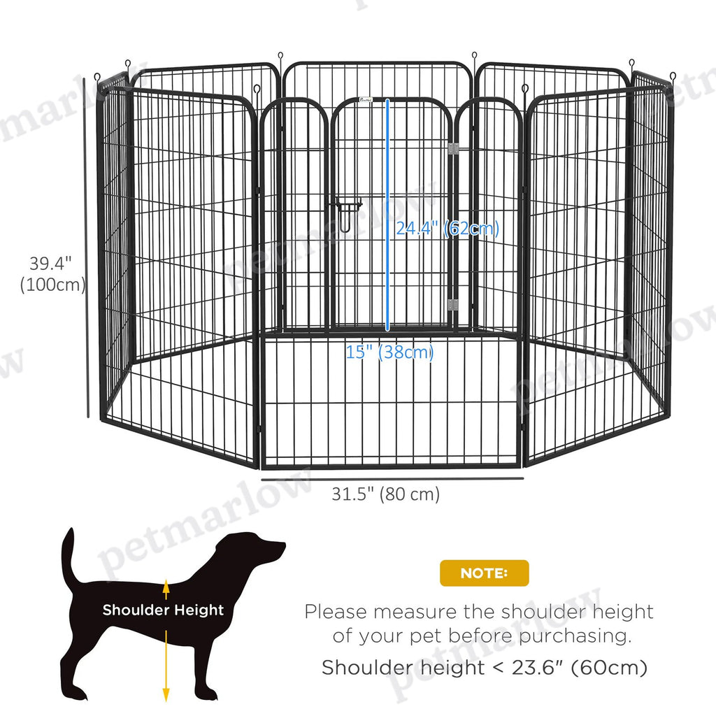 Pet Playpen with 8 Panels for Indoor and Outdoor Use – view 4