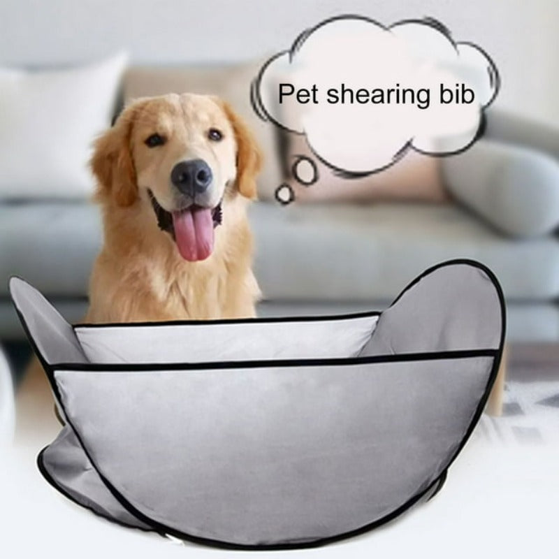 Pet Shearing Bib For Cat Dog Trim Hair Prevent Hair