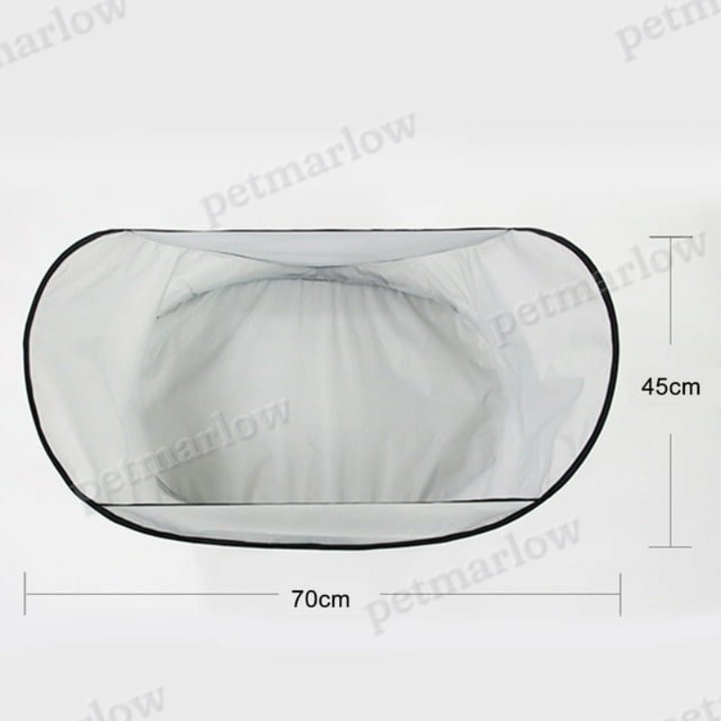 Pet Shearing Bib For Cat Dog Trim Hair Prevent Hair – view 4