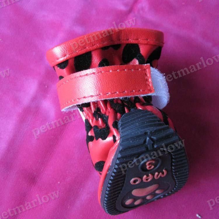 Pet Shoes with Leopard Print for Dogs and Cats – view 6