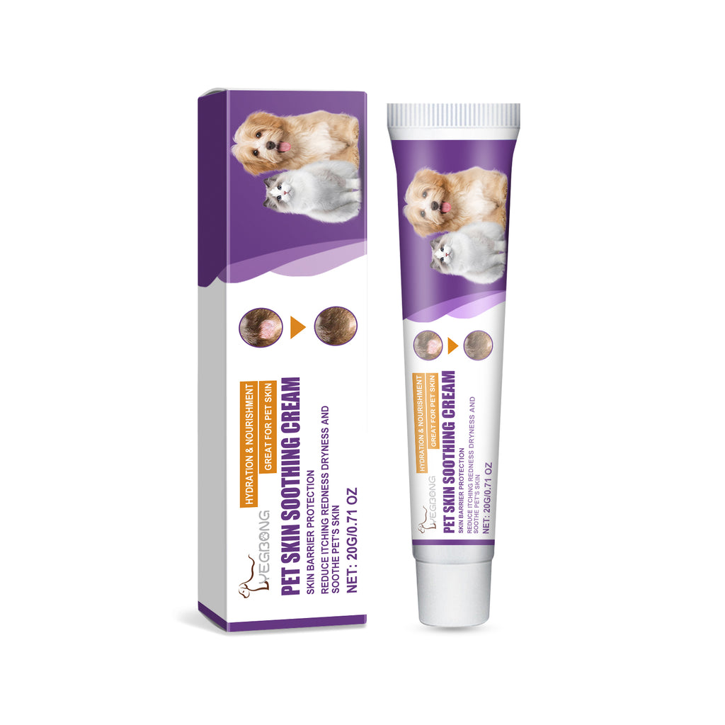 Pet Skin Soothing Cream for Dogs and Cats