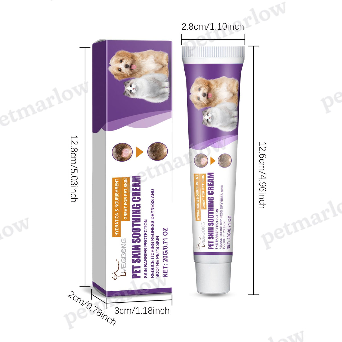 Pet Skin Soothing Cream for Dogs and Cats – view 6
