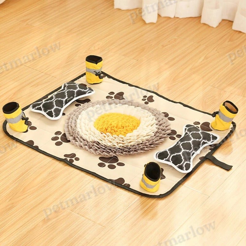 Pet Sniffing Mat Puzzle Hhiding Food Training Olfactory Mat – view 5