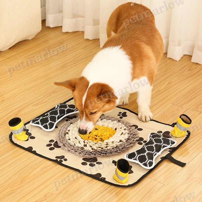 Pet Sniffing Mat Puzzle Hhiding Food Training Olfactory Mat – view 6
