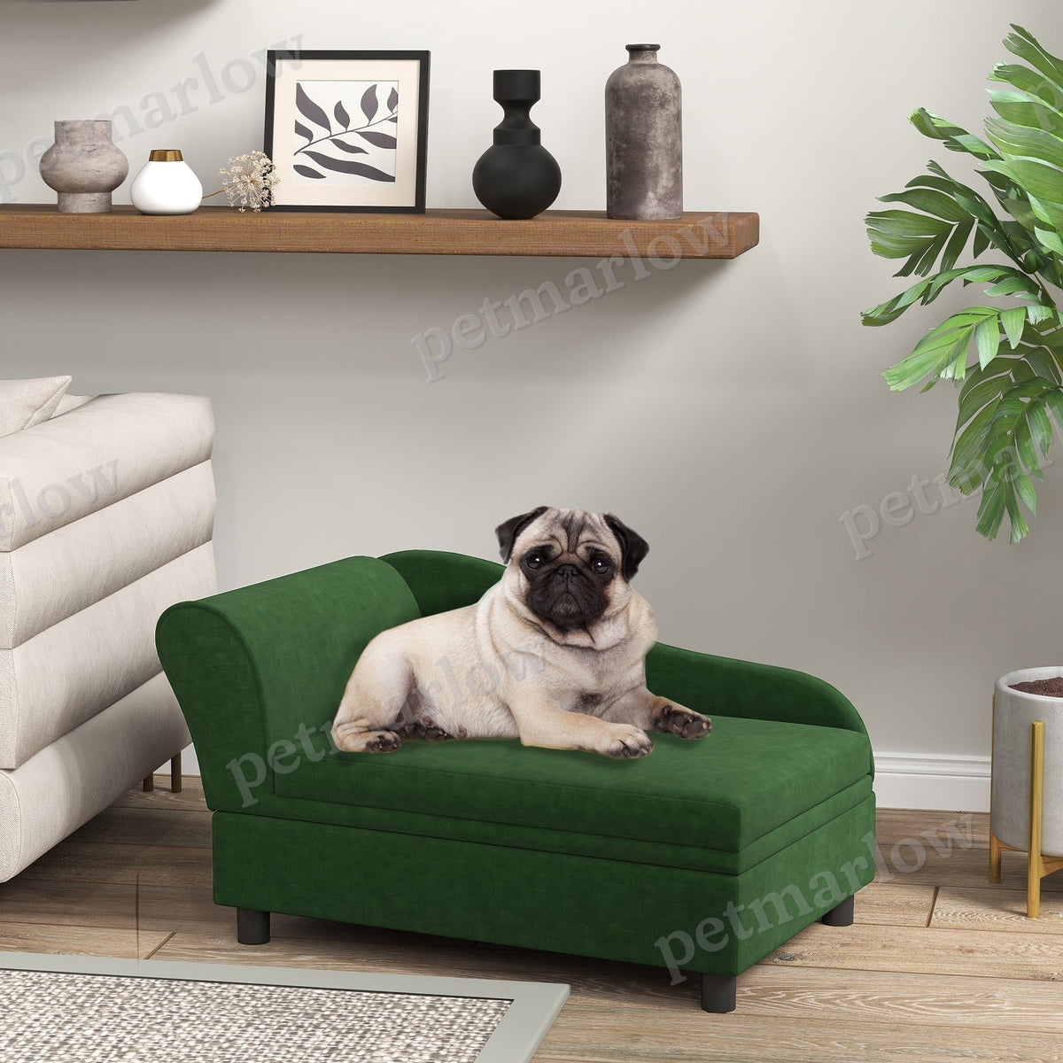Pet Sofa Bed Couch with Storage for Cats and Small Dogs – view 4